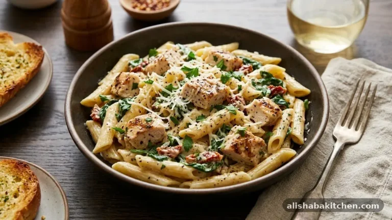 Creamy Chicken Pasta Recipe for an Easy Weeknight Meal